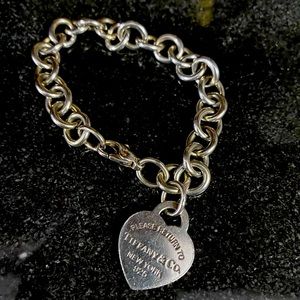 Tiffany charm bracelet